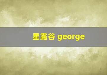 星露谷 george